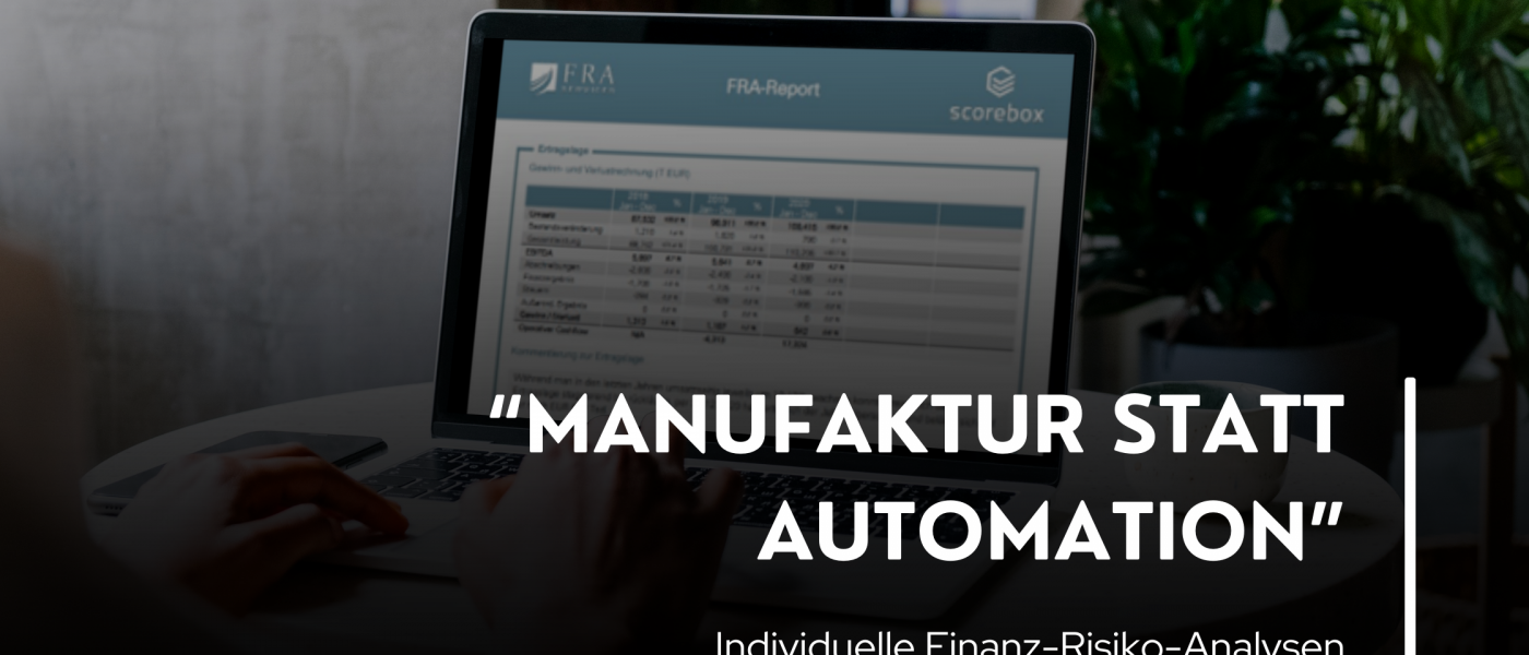 FRA manufacture instead of automation